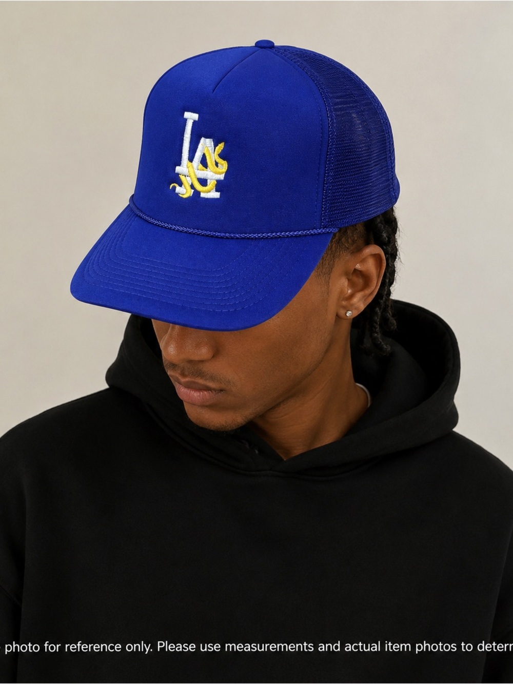 Dodgers Lakers Kobe Bryant Black Mamba Trucker Hat Snapback LA Nissun Cap